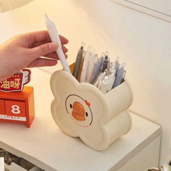 Hộp đựng bút dễ thương vịt đa chức năng