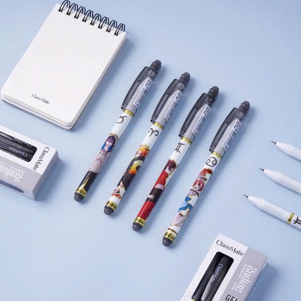 Bút Gel Xóa Được Cung Hoàng Đạo 0.5mm - ClassMate CL-GP217 - Mực Đen - Kim Ngưu