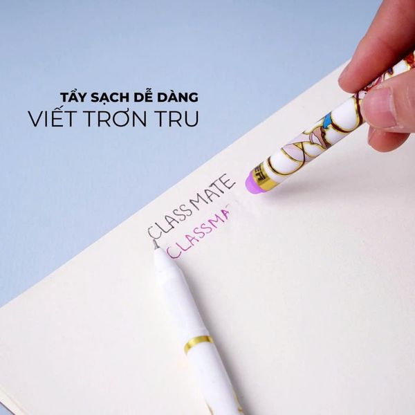 Bút Gel Xóa Được Cung Hoàng Đạo 0.5mm - ClassMate CL-GP217 - Mực Xanh - Song Tử