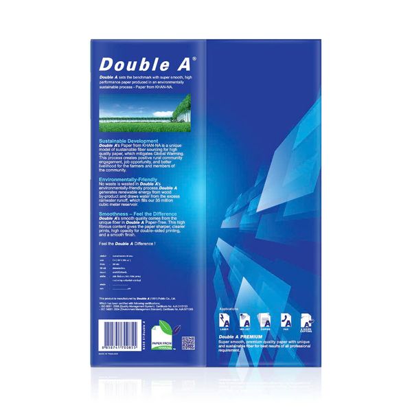 Giấy Double A Định Lượng 80gsm A4  (550 tờ)