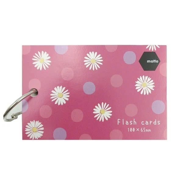 Giấy Note Flash Cards Motto 100x65mm CYFC100-MG