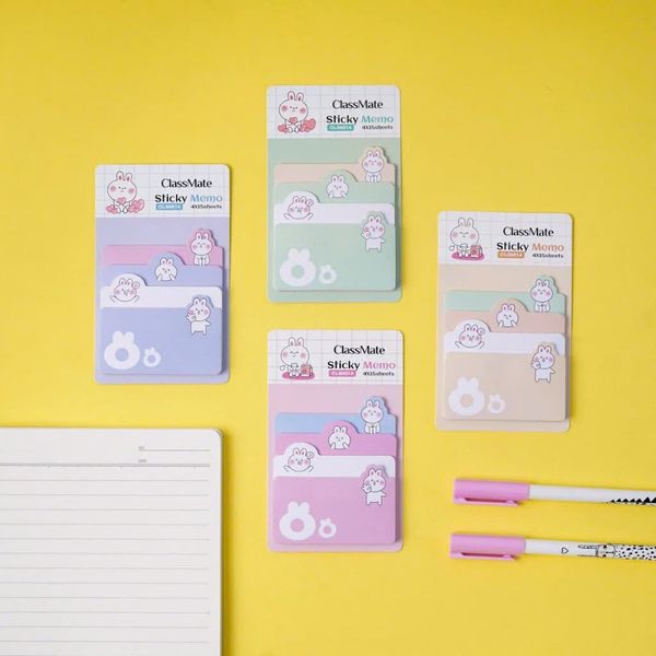 Giấy Note Hình Thỏ - ClassMate CL-SN014 (15 Tờ) (Mẫu Màu Giao Ngẫu Nhiên)