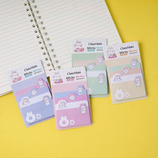Giấy Note Hình Thỏ - ClassMate CL-SN014 (15 Tờ) (Mẫu Màu Giao Ngẫu Nhiên)