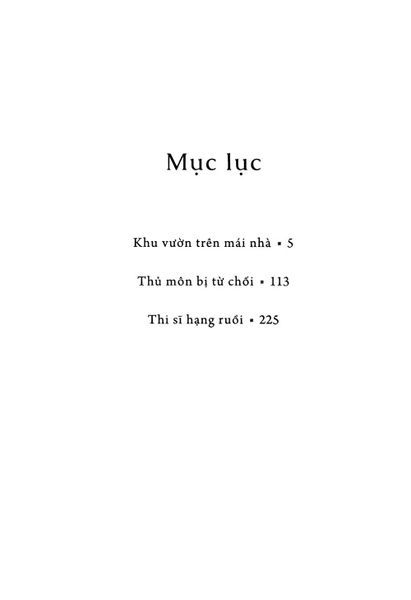 Kính Vạn Hoa - Tập 5 - Khu Vườn Trên Mái Nhà - Thủ Môn Bị Từ Chối - Thi Sĩ Hạng Ruồi