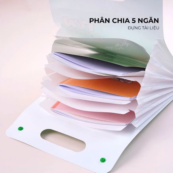 Bìa Tài Liệu 7 Ngăn A4 Funtime - Classmate