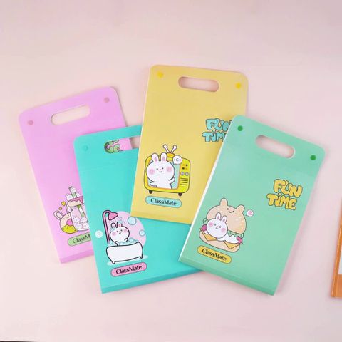 Bìa Tài Liệu 7 Ngăn A4 Funtime - Classmate