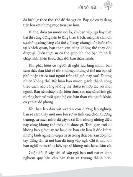 MỖI LẦN VẤP NGÃ LÀ MỘT LẦN TRƯỞNG THÀNH