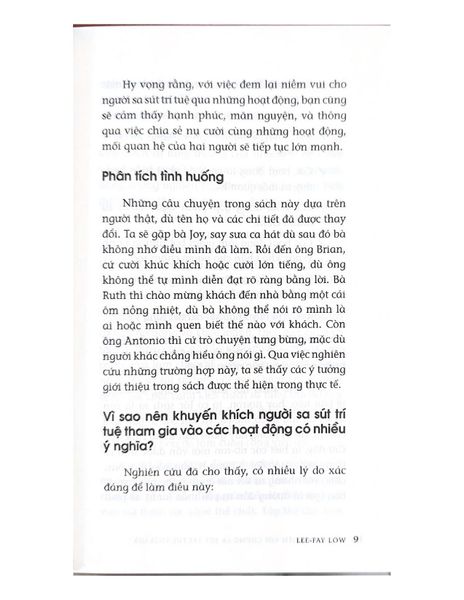 Sống An Nhiên Với Chứng Sa Sút Trí Tuệ Tuổi Già