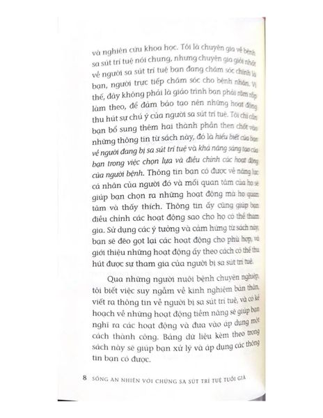 Sống An Nhiên Với Chứng Sa Sút Trí Tuệ Tuổi Già