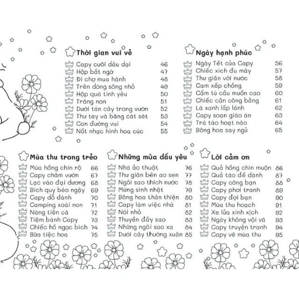 Capybara Happy Every Day - Hạnh Phúc Mỗi Ngày