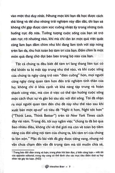 Tâm Lang Thang - Cách Thả Trôi Tâm Trí Để Cải Thiện Tâm Trạng Và Gia Tăng Sáng Tạo