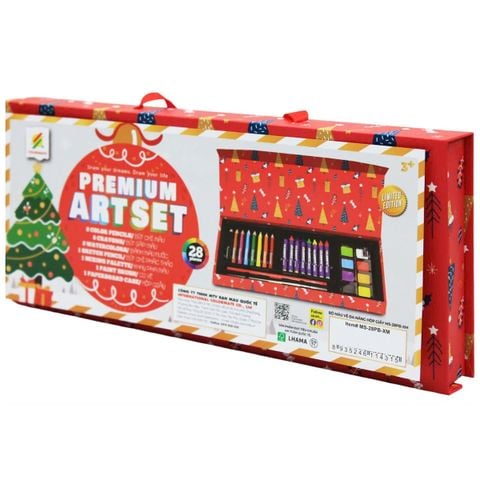 Bộ Màu Vẽ Đa Năng Hộp Giấy - Colormate MS-28PB-XM