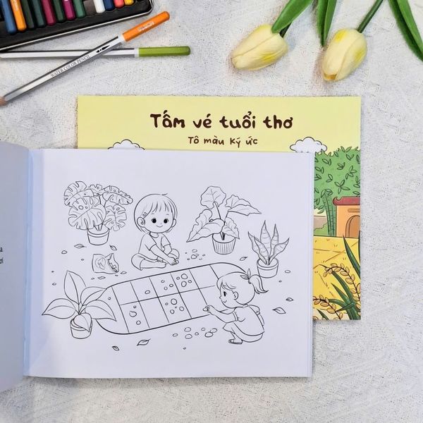 Tấm Vé Tuổi Thơ - Tô Màu Ký Ức