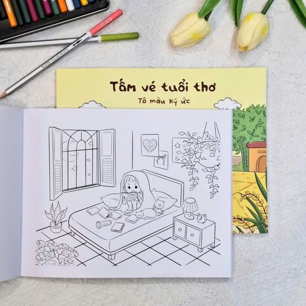 Tấm Vé Tuổi Thơ - Tô Màu Ký Ức