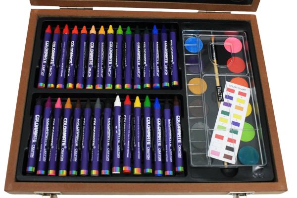 Bộ Màu Vẽ Hộp Gỗ - Colormate