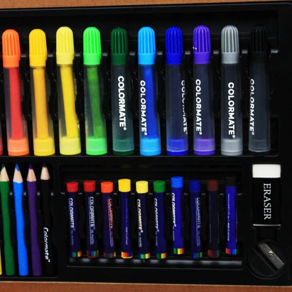 Bộ Màu Vẽ Hộp Gỗ - Colormate