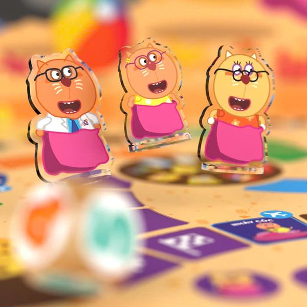 Boardgame Wolfoo - Nhảy Bao Bố