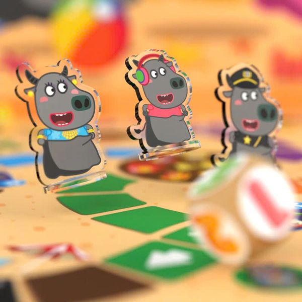 Boardgame Wolfoo - Nhảy Bao Bố