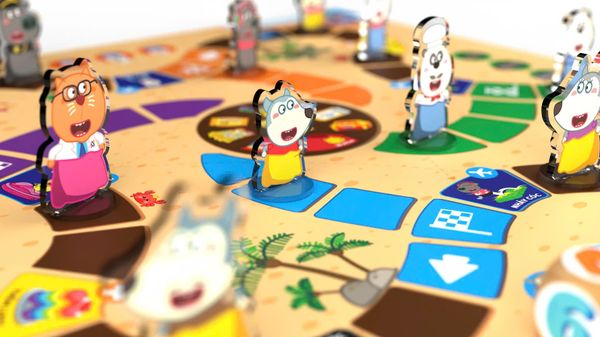 Boardgame Wolfoo - Nhảy Bao Bố