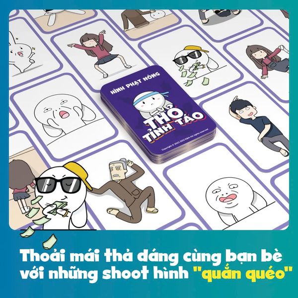 Boardgame Thỏ Tỉnh Táo