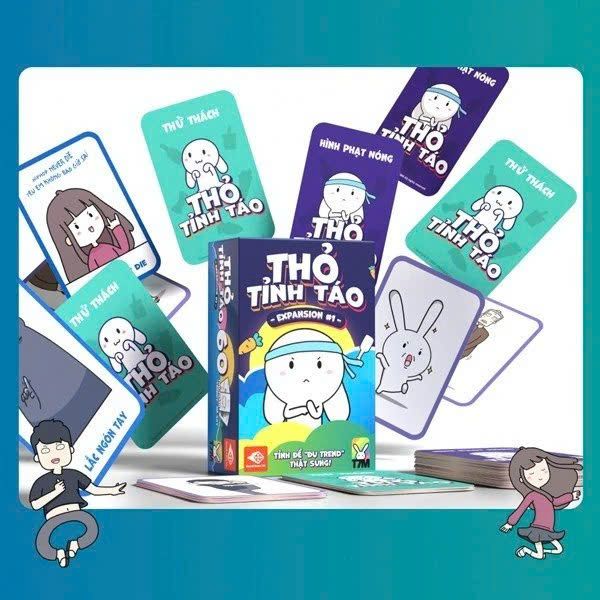 Boardgame Thỏ Tỉnh Táo