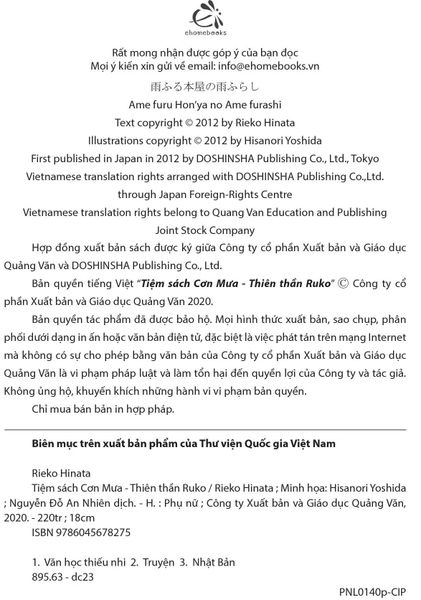 Tiệm Sách Cơn Mưa - Tập 2