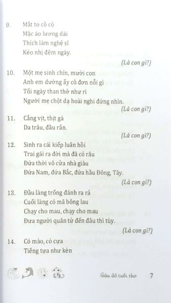 Câu Đố Tuổi Thơ
