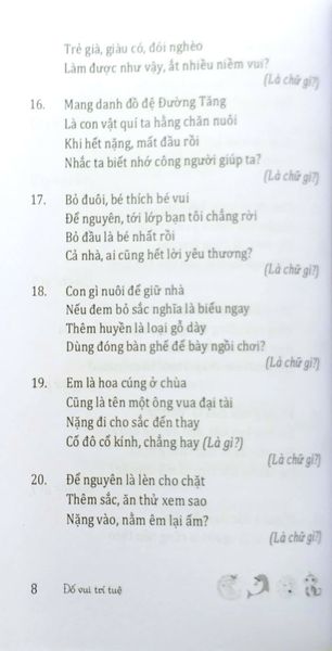 Đố Vui Trí Tuệ