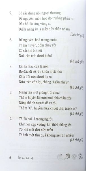 Đố Vui Trí Tuệ