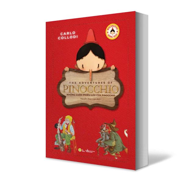 Những Cuộc Phiêu Lưu Của Pinocchio - Song Ngữ Việt-Anh