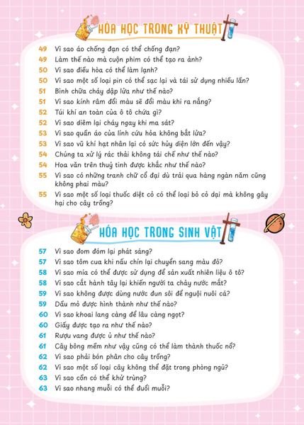 Hóa Học Vui Nhộn - Những Câu Hỏi Vì Sao Về Hóa Học