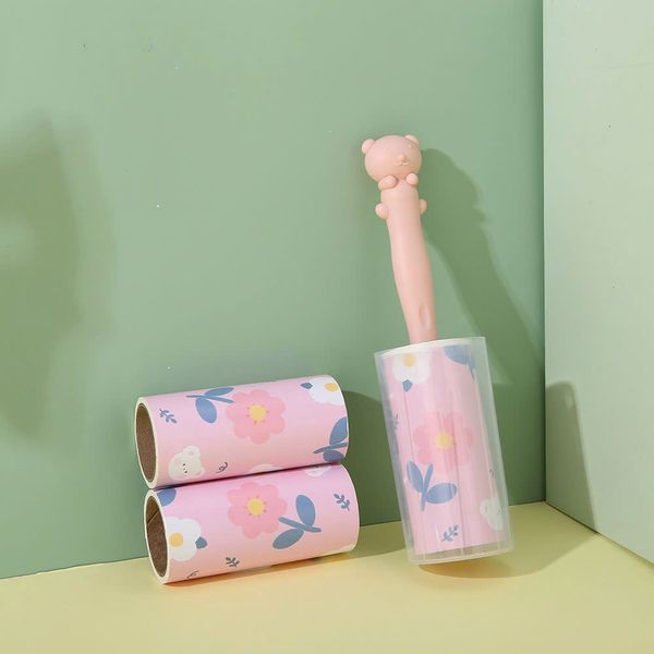 Bộ 3 cây lăn quần áo (50 miếng) [nhiều màu]