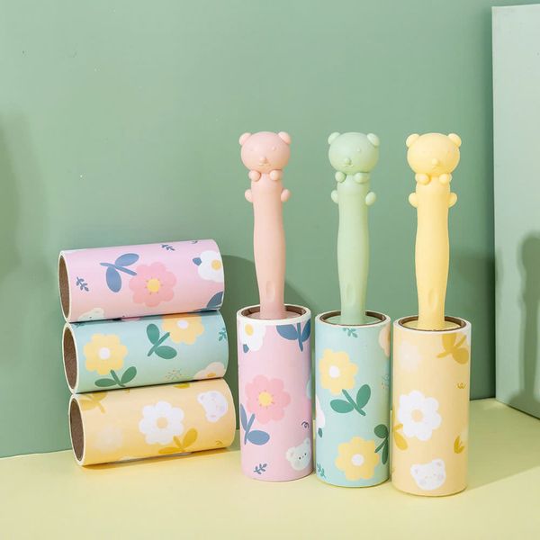 Bộ 3 cây lăn quần áo (50 miếng) [nhiều màu]