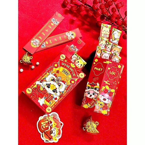 Bộ Bao Lì Xì Gieo Quẻ (giao ngẫu nhiên)