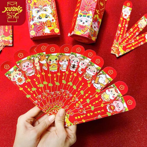 Bộ Bao Lì Xì Gieo Quẻ (giao ngẫu nhiên)