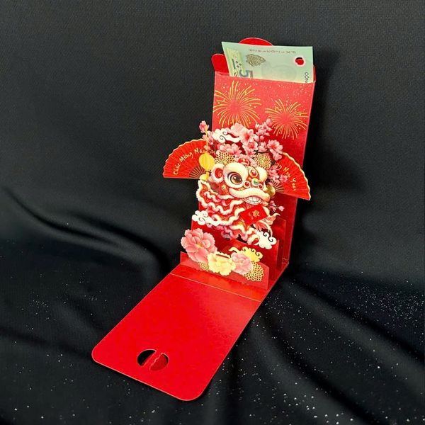 Bao Lì Xì 3D Popup Độc Đáo - (Giao ngẫu nhiên)