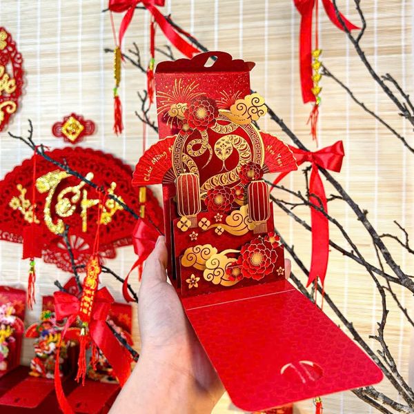 Bao Lì Xì 3D Popup Độc Đáo - (Giao ngẫu nhiên)