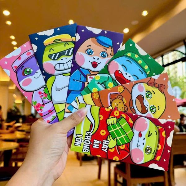 Bộ Lì Xì Tết Ất Tỵ 2025 (Giao ngẫu nhiên)