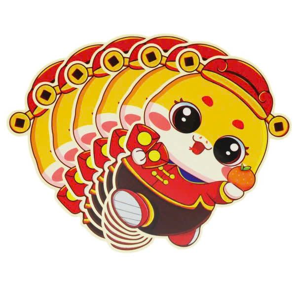 Bộ 6 Bao Lì Xì Chibi Ất Tỵ 2025 (giao ngẫu nhiên)
