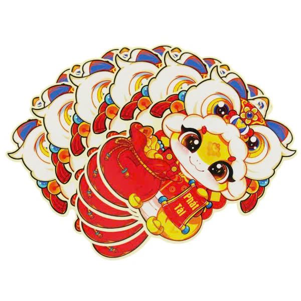 Bộ 6 Bao Lì Xì Chibi Ất Tỵ 2025 (giao ngẫu nhiên)