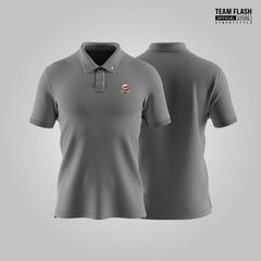 Team Flash Polo Mascot - Xám