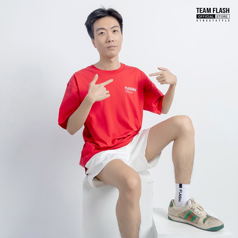 Áo thun Team Flash Culture 01 - Đỏ