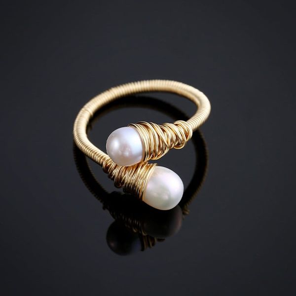 Ngọc Trai Tự Nhiên Đơn Giản Instagram Tide Lưới Có Thể Điều Chỉnh MADAME HIEN PEARLS NB015