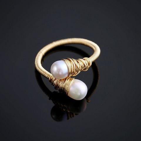 Ngọc Trai Tự Nhiên Đơn Giản Instagram Tide Lưới Có Thể Điều Chỉnh MADAME HIEN PEARLS NB015