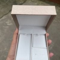 Hộp Da PU Đựng Bộ Nữ Trang MADAME HIEN PEARLS Sang Trọng 9cm x 9cm x 4cm PKG029