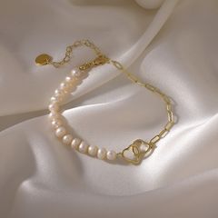 Vòng Tay Phối Ngọc Trai Tự Nhiên MADAME HIEN PEARLS Đơn Giản, Thời trang MADAME HIEN PEARLS VTT013