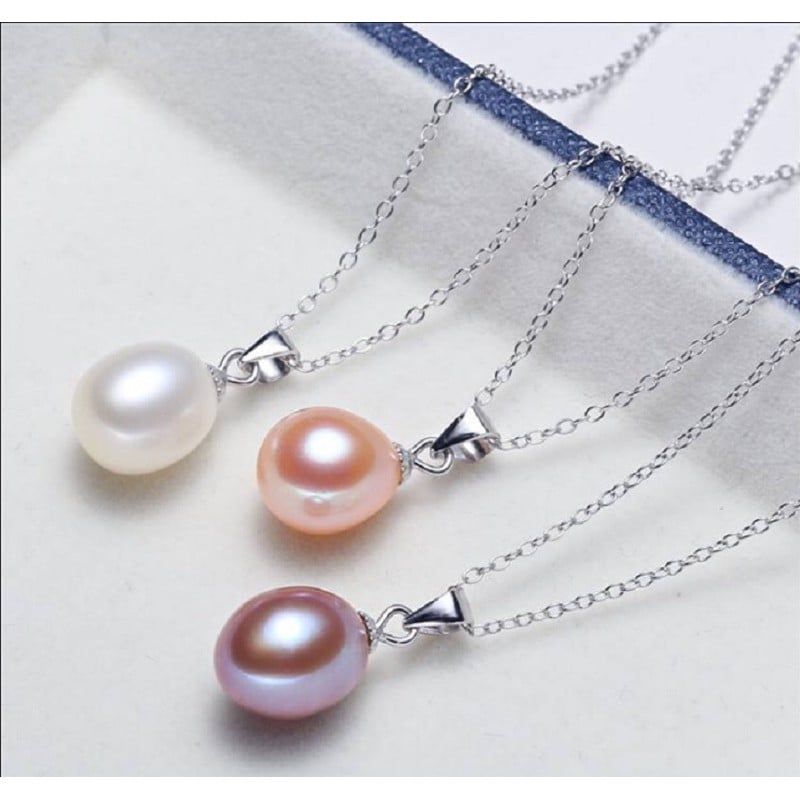 Mặt dây chuyền ngọc trai giọt nước MADAME HIEN PEARLS thời trang đơn giản MG001