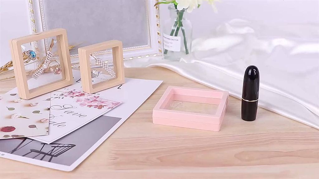 Hộp nhựa PE trong suốt đựng trang sức chống bụi tiện dụng PKG004