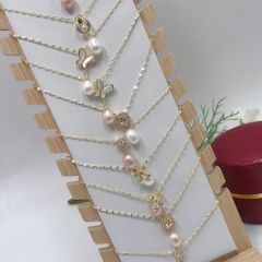 Mặt Dây Chuyền Xà Cừ Ngọc Trai MADAME HIEN PEARLS Tự Nhiên Đơn Giản MG006