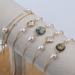 Vòng Tay Ngọc Trai Tự Nhiên Đơn Giản MADAME HIEN PEARL Dễ Thương VTG005